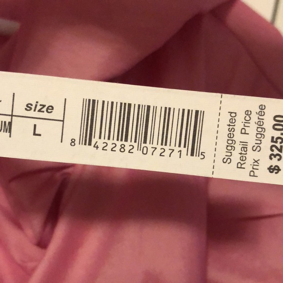 Samuel Dong Dress Coat Pink Button Ruffle Dress - Picture 16 of 16